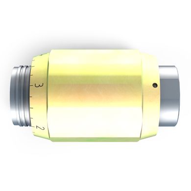 Гідродросель лінійний із зворотним клапаном ДЛК 6.3-2М-УХЛ2
